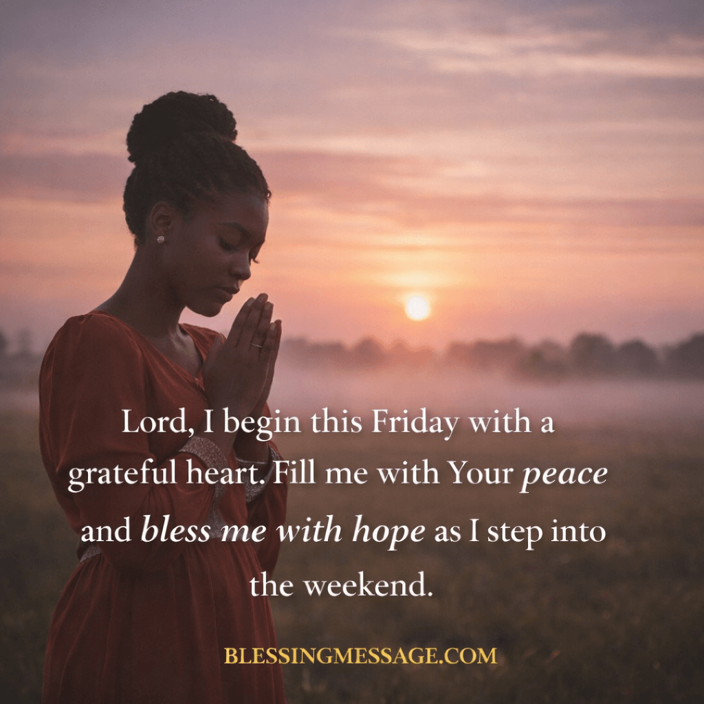 african american spiritual friday blessings
