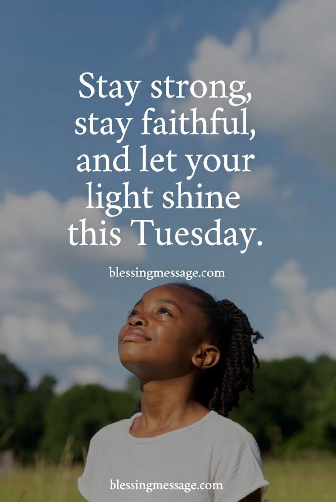 African American Tuesday Blessings image
