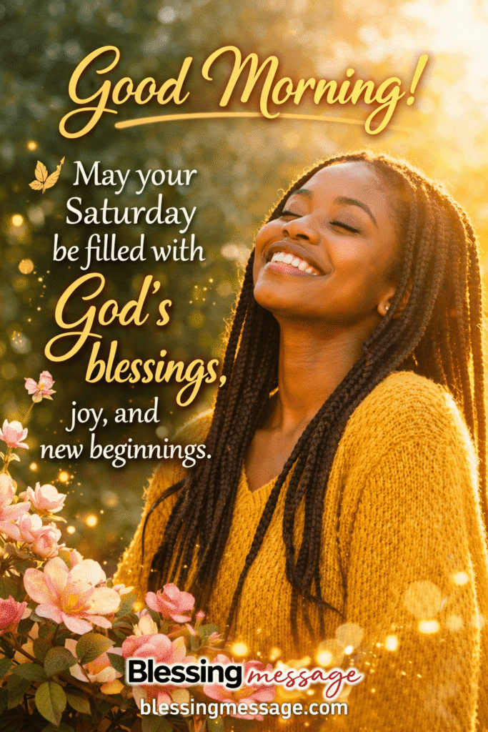 african american saturday morning blessings
