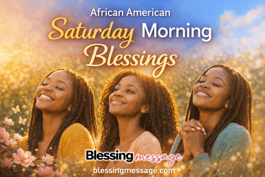 African American Saturday Morning Blessings