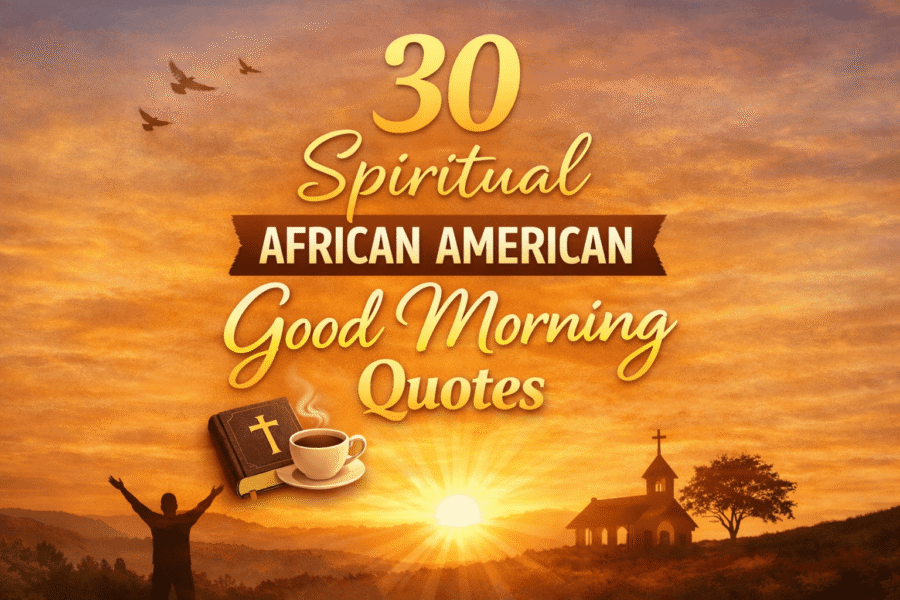 30 Spiritual African American Good Morning Quotes
