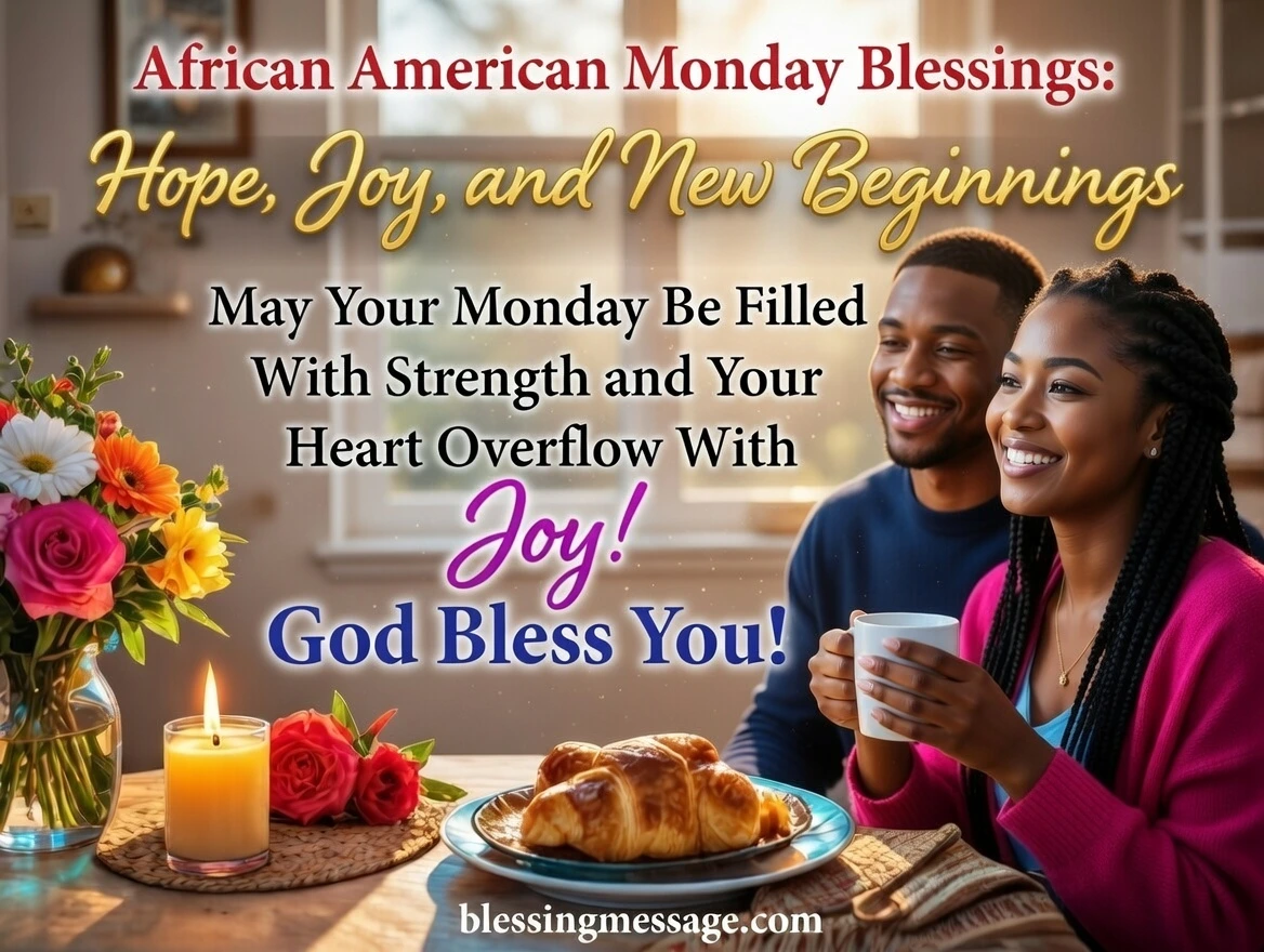 African American Monday Blessings: Spiritual Good Morning Messages to Start the Week